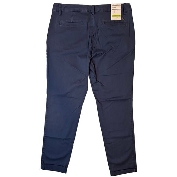 Eddie Bauer Women's Stretch Legend Wash Boyfriend Pants Size 6 - Picture 3 of 14